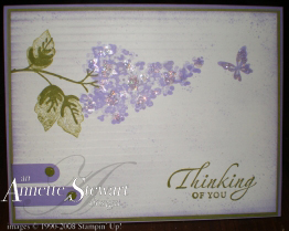 Thinkin of you card