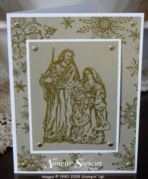 Holy Family card