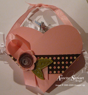 Heart candy box