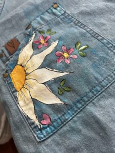 Hand Painted Apron