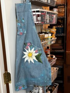 Hand-painted Apron